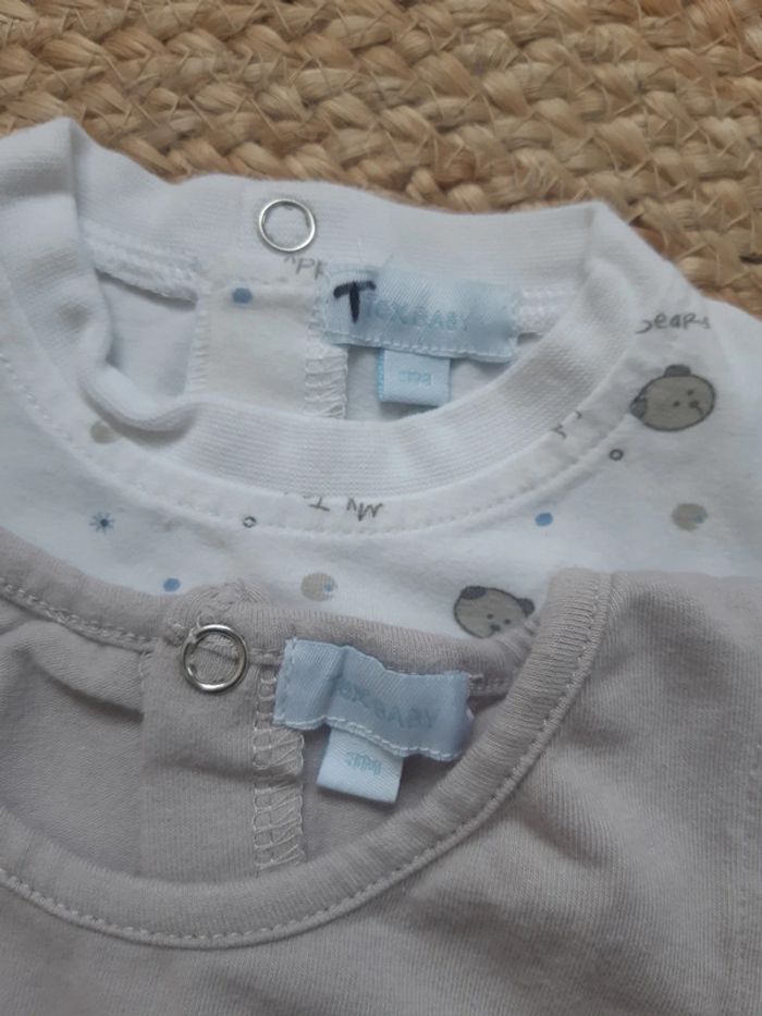 Lot de 2 hauts Tex 3 mois - photo numéro 5