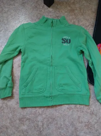 Gilet vert nky 10 ans