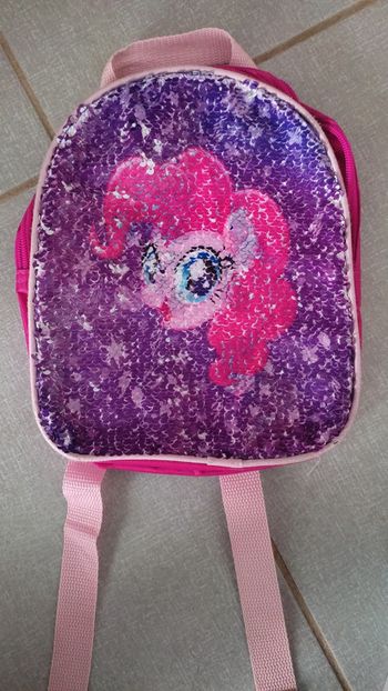 Sac à dos My little pony à sequins