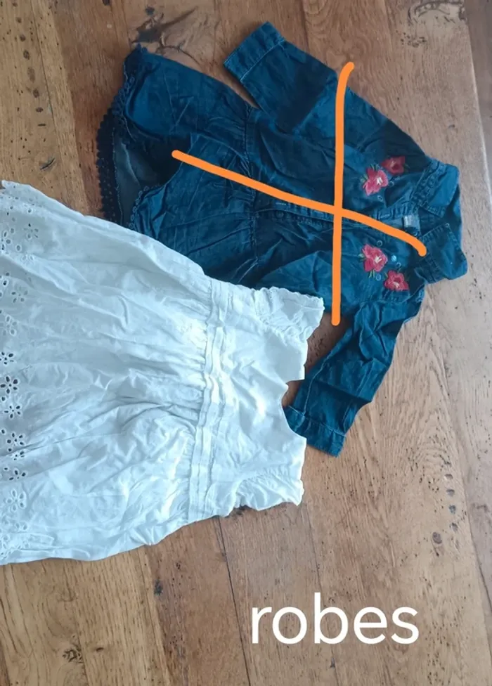 Lot vêtements fille été 12/18mois - photo numéro 7