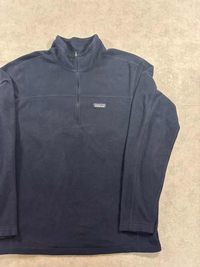 Polaire Quart zip / quarter zip Patagonia Bleu marine XL - photo numéro 3