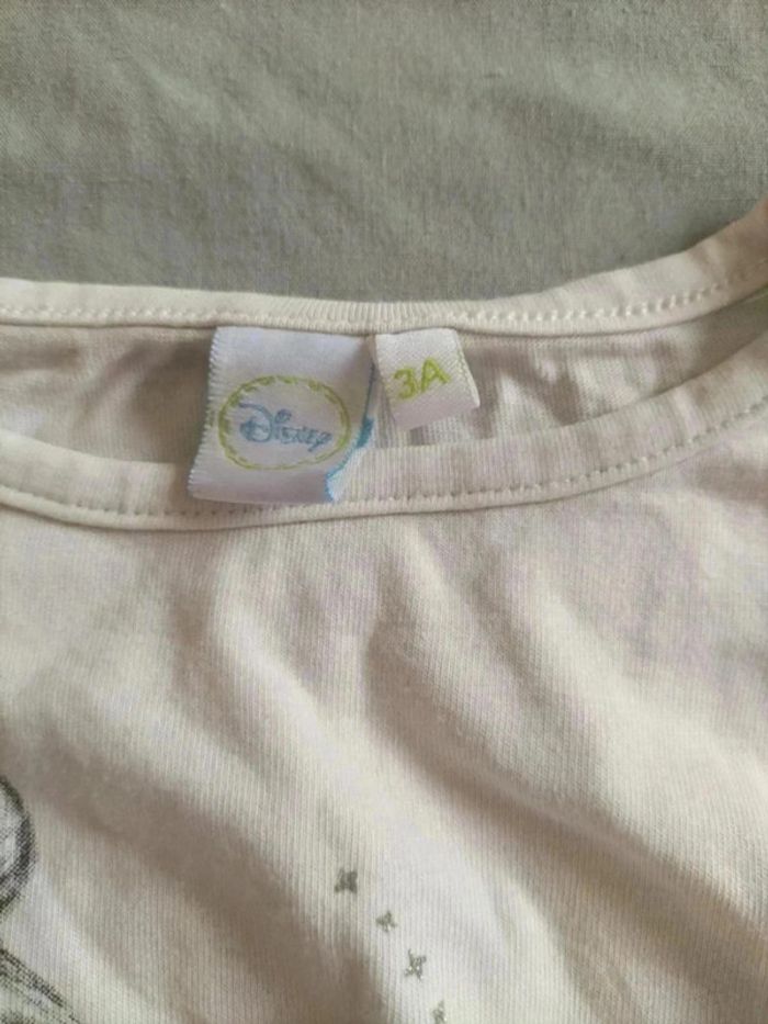 Tee shirt Cendrillon ML 3ans - photo numéro 3