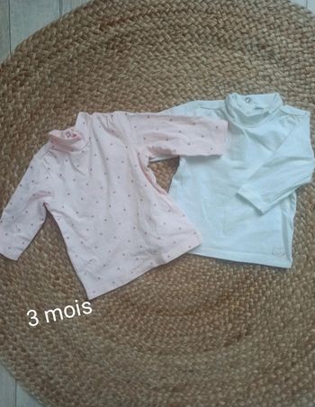 Lot t-shirt manche longue orchestra