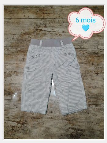 Joli pantalon coton garçon 6 mois 68cm TAO