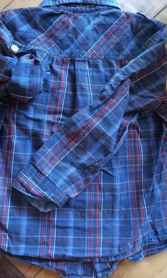 Chemise carreaux - photo numéro 2