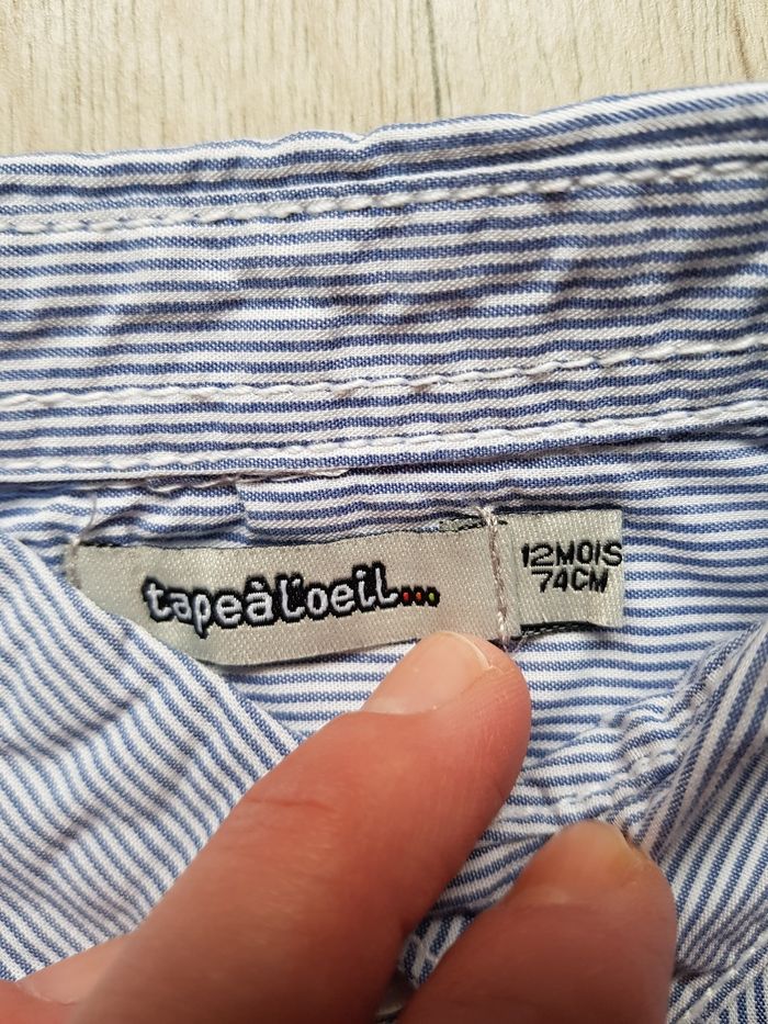 Chemise 12 mois Garçon - photo numéro 4