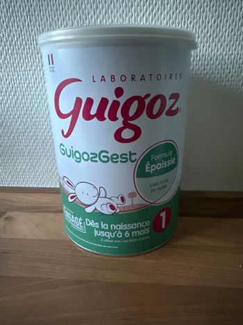 Boîte Guigoz  épaissie 1er âge 