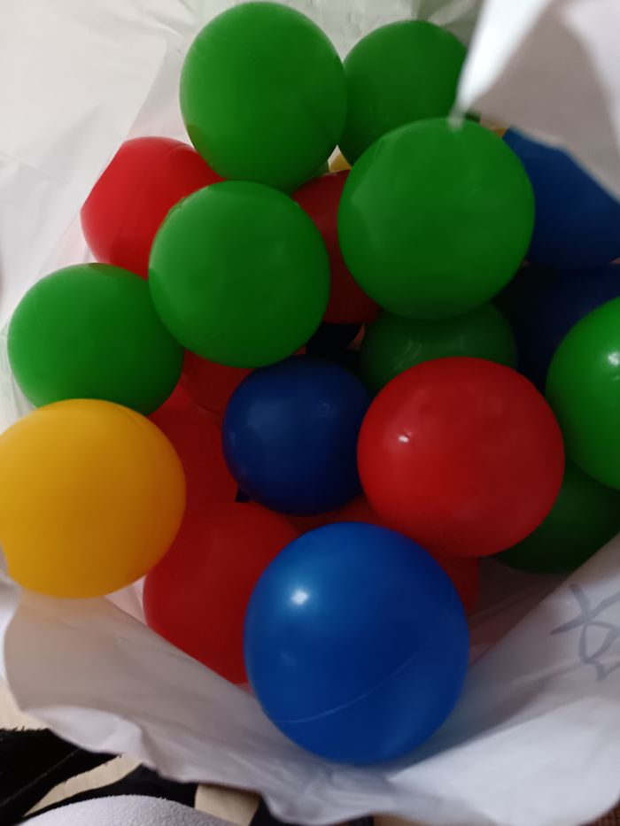 Balles Plastiques De Jeu Diverses - photo numéro 3