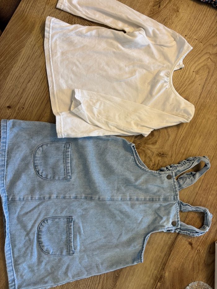 Ensemble robe t-shirt manche longue