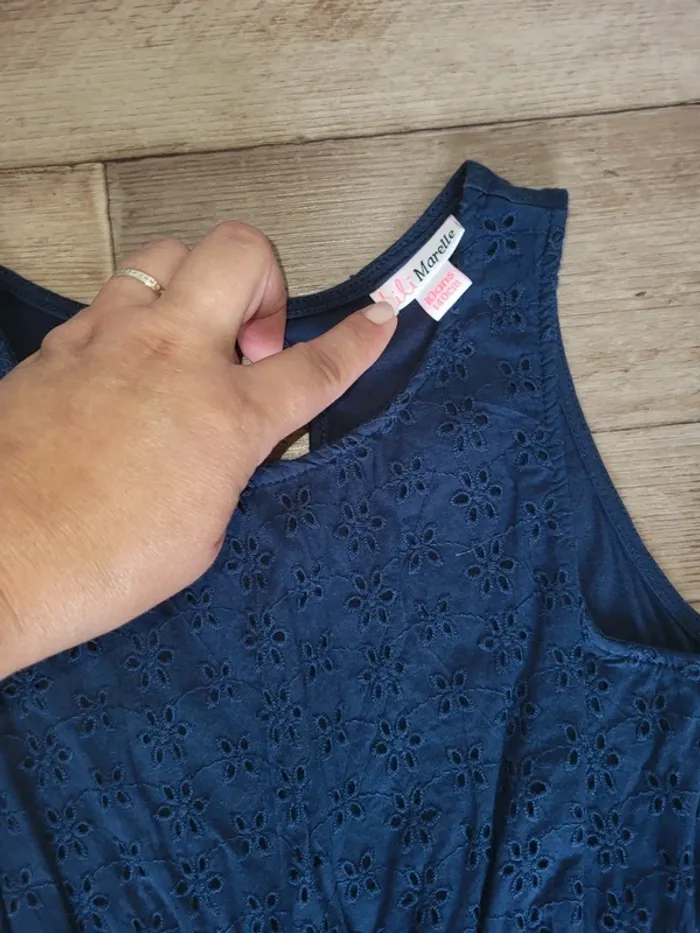 Robe bleu marine - photo numéro 2