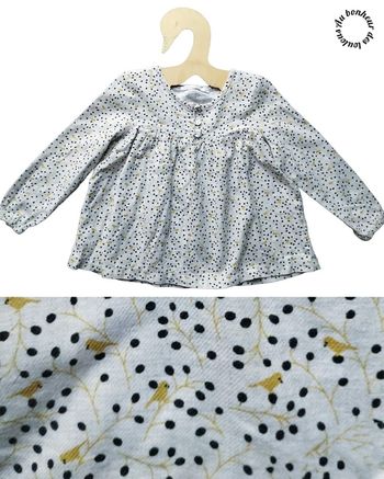 3 ans blouse Monoprix