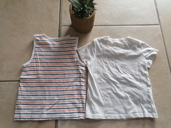 Lot de 2 t-shirts 24 mois été - photo numéro 2