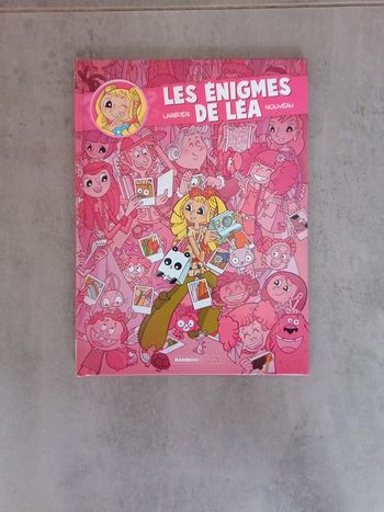 Livre BD enfant - Les énigmes de Léa