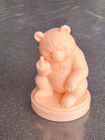 🐻 Figurine Ours Assis – Modèle original