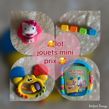 Lot jouets mini prix 4 pièces