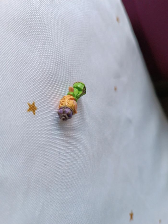 Figurine bague ring crown keepsake bluebird doll miniature micro mini small Polly pocket couronne - photo numéro 11