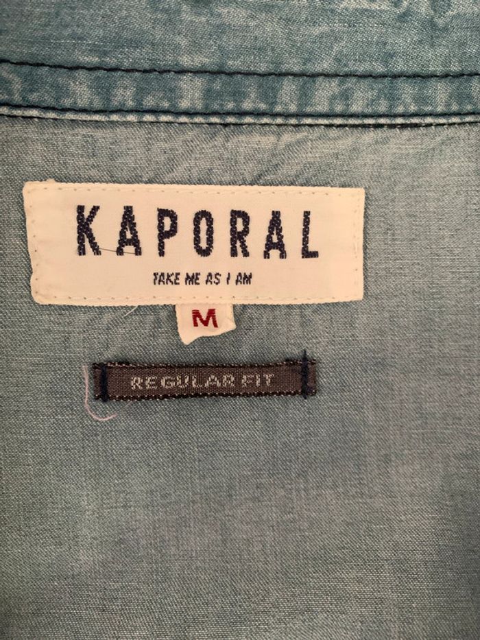 Chemise Kaporal jean taille 38 manches courtes - photo numéro 14