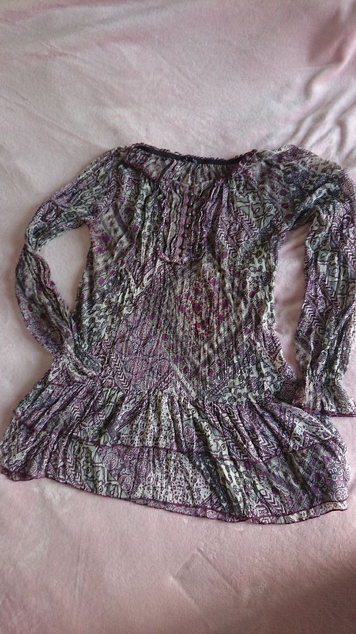 Chemisier fantaisie taille 40