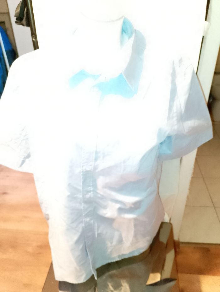 chemise bleue t 42