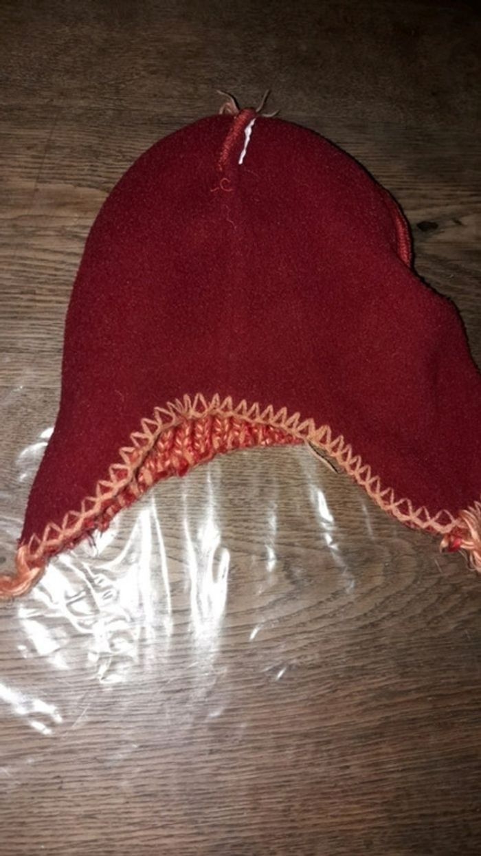 Bonnet fleur style peruvien - photo numéro 2