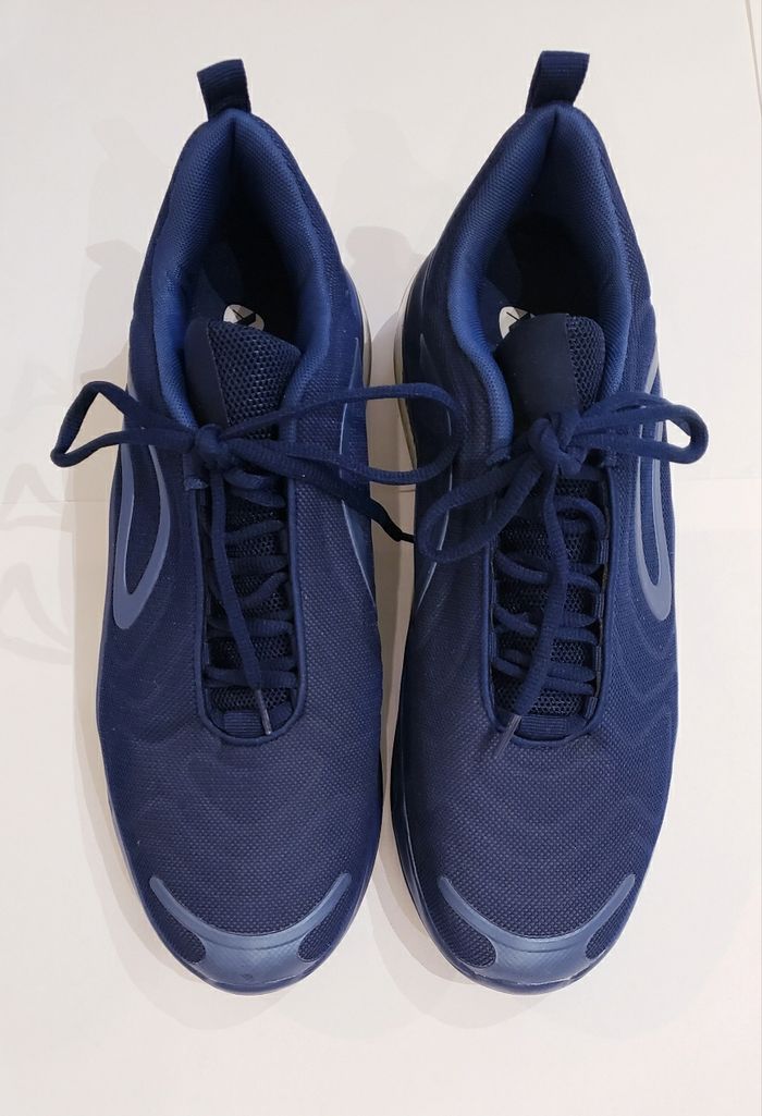 Nouvelles Chaussures de Sport pour Hommes de Basketball Bleu Foncé Taille 45 - photo numéro 4