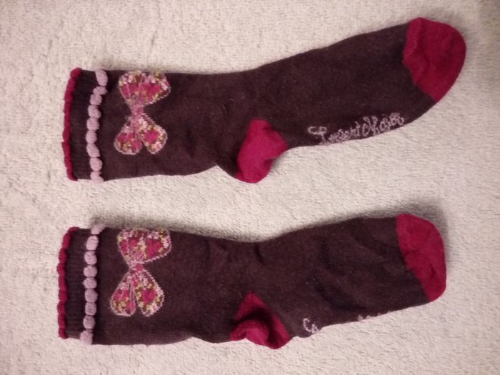 Paire de chaussettes Sergent Major (réf perso F-G35)(familleac72)