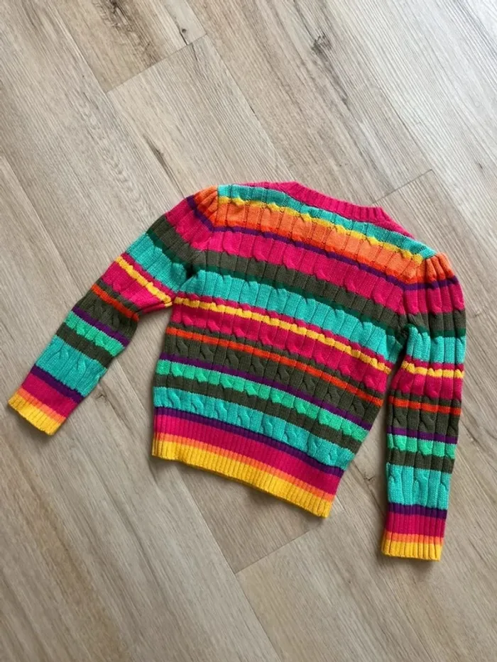 Ralph Lauren Pull Multicolore 3ans - photo numéro 4