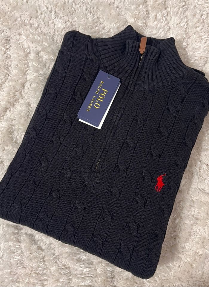 Pull polo Ralph Lauren torsadée - photo numéro 4