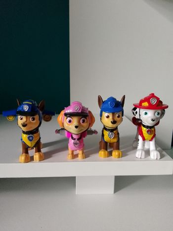 4 figurines Dino rescue