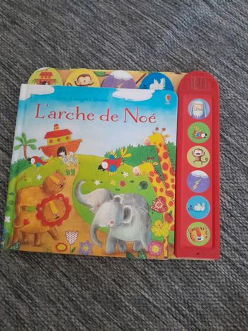 Livre en carton L'arche de Noël 🌺