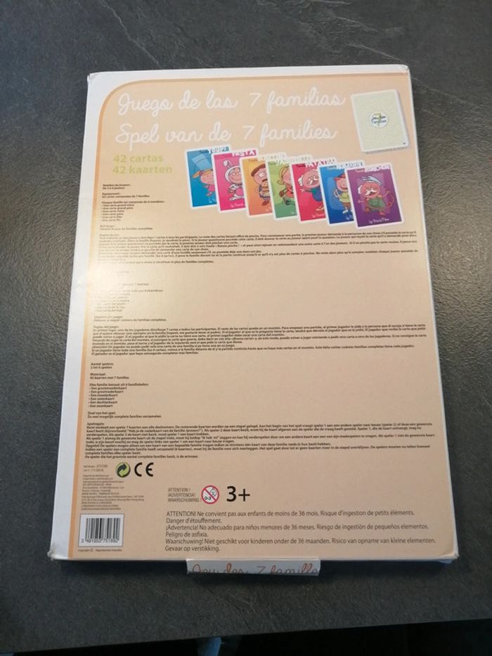 Jeux des 7 familles XL - photo numéro 2