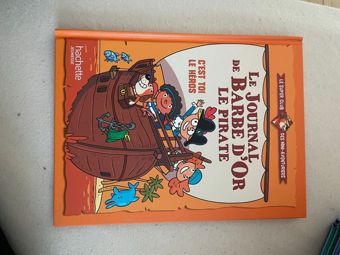 Livre Le journal de Barbe d’or le Pirate