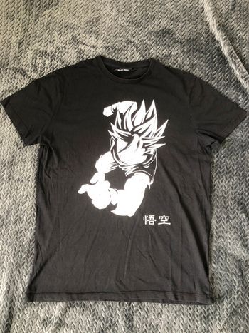 T-Shirt Dragon Ball Z noir imprimé M