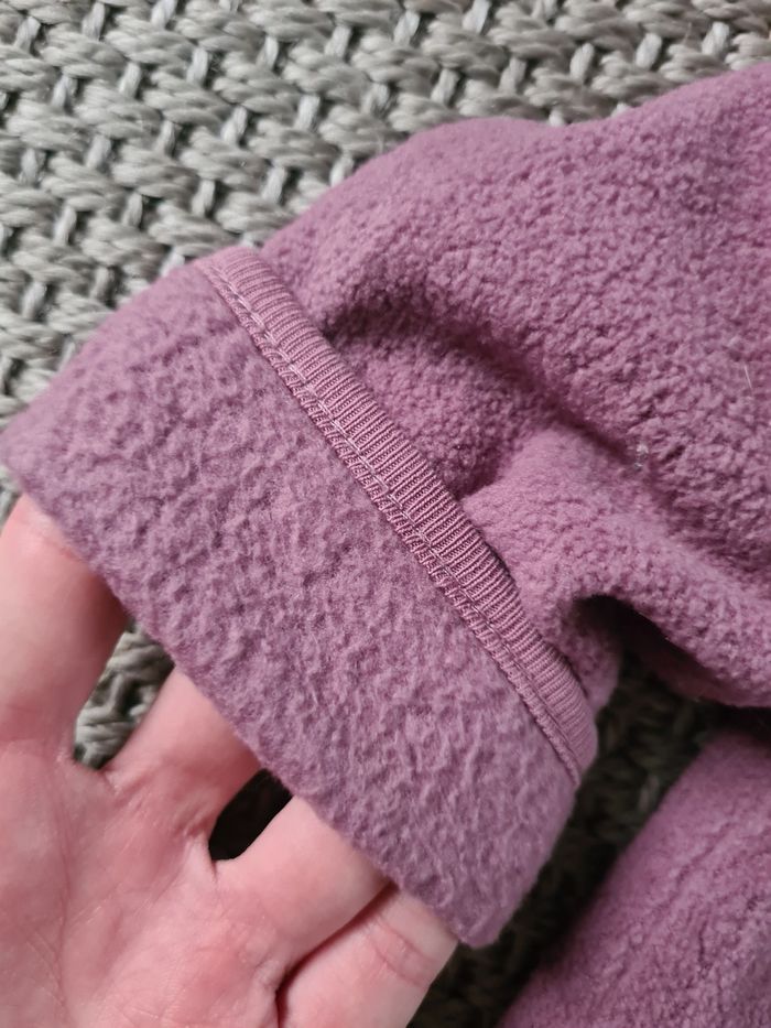 Gilet à capuche polaire fille - 6 mois - photo numéro 6