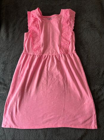 Robe rose fluo