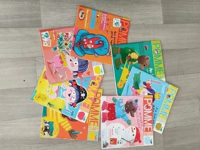 Lot de 7 magazines Pomme d’Api année 2018 L016  7582673929 - photo numéro 7