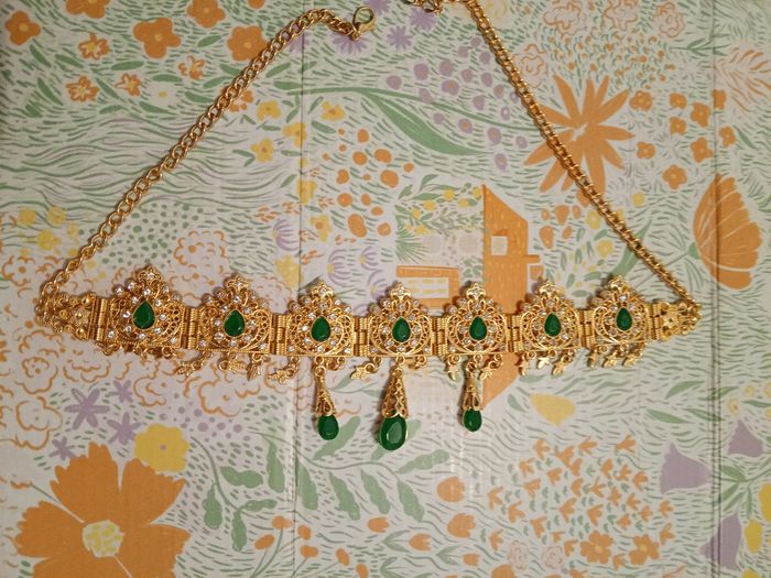 Bijoux de tête oriental pour femme - photo numéro 2