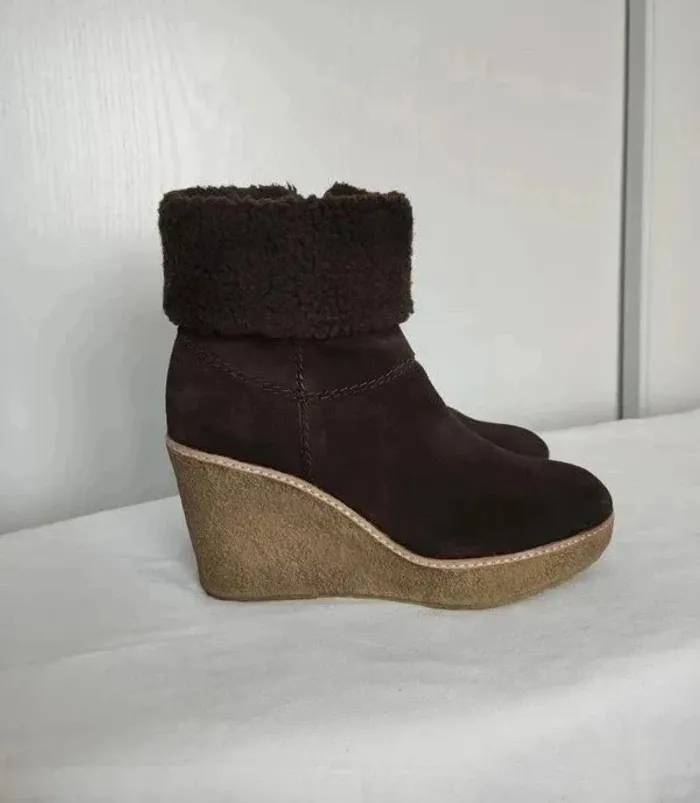 Bottines compensées - Geox - taille 37 - photo numéro 3