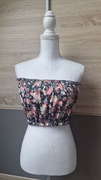 Bandeau crop top
