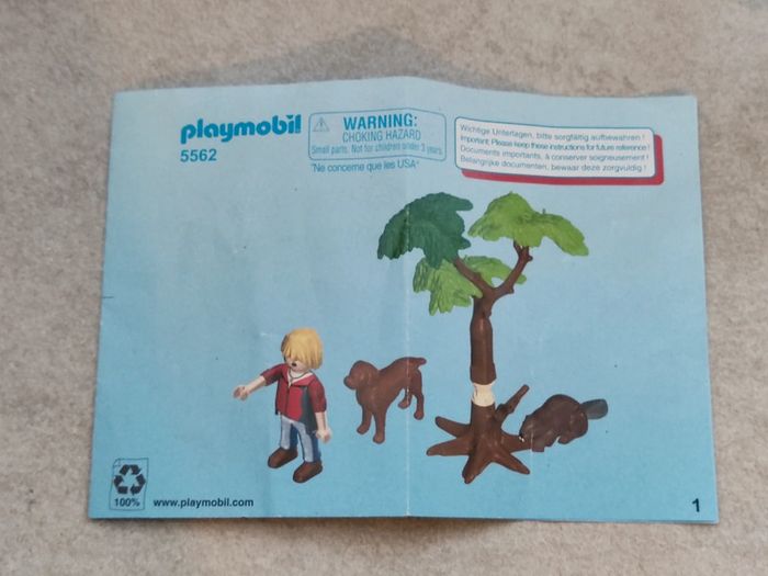Playmobil 5562 Randonneur avec castors - photo numéro 3