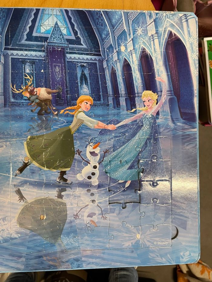 Mon livre puzzle reine des neiges - photo numéro 6