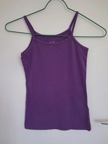 Debardeur violet fille 9 ans pepperts