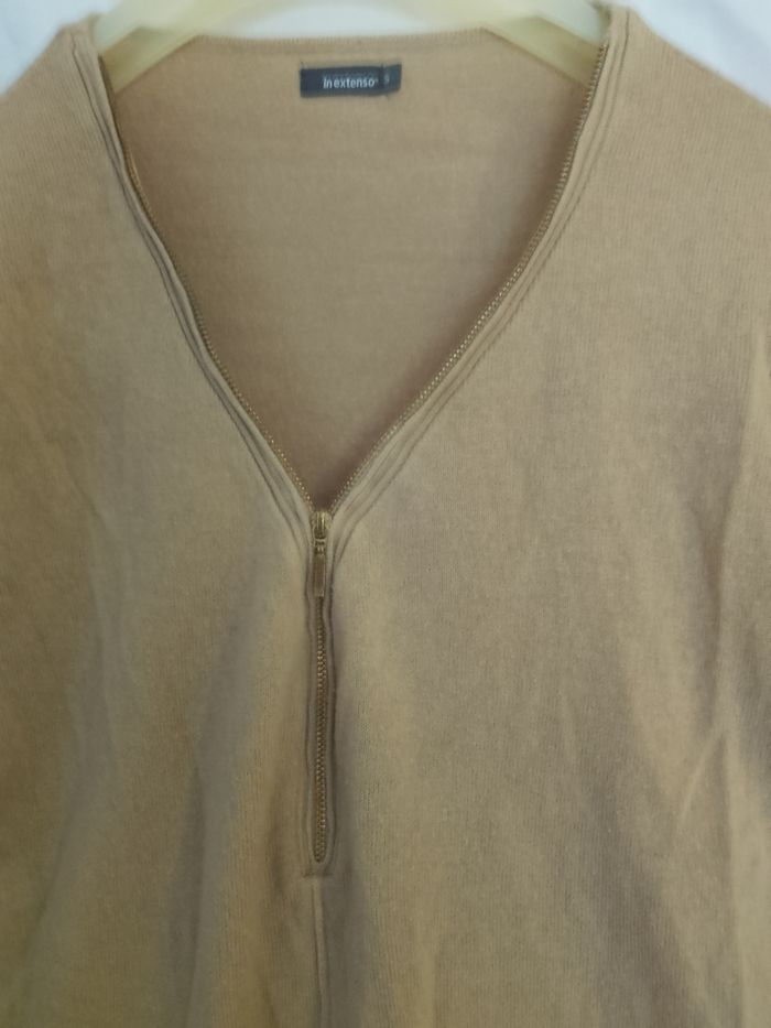 Pull femme camel Inextenso - photo numéro 2