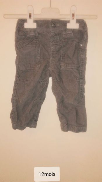 Pantalon velours