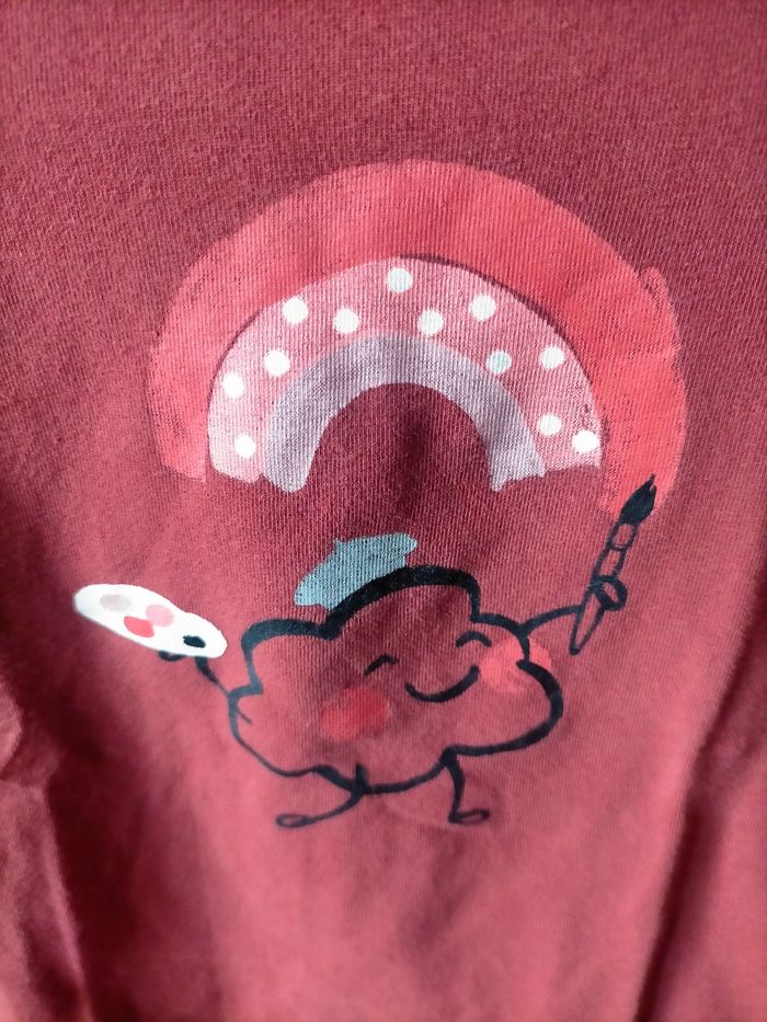 Ravissant tee shirt Catimini 3 ans - photo numéro 3