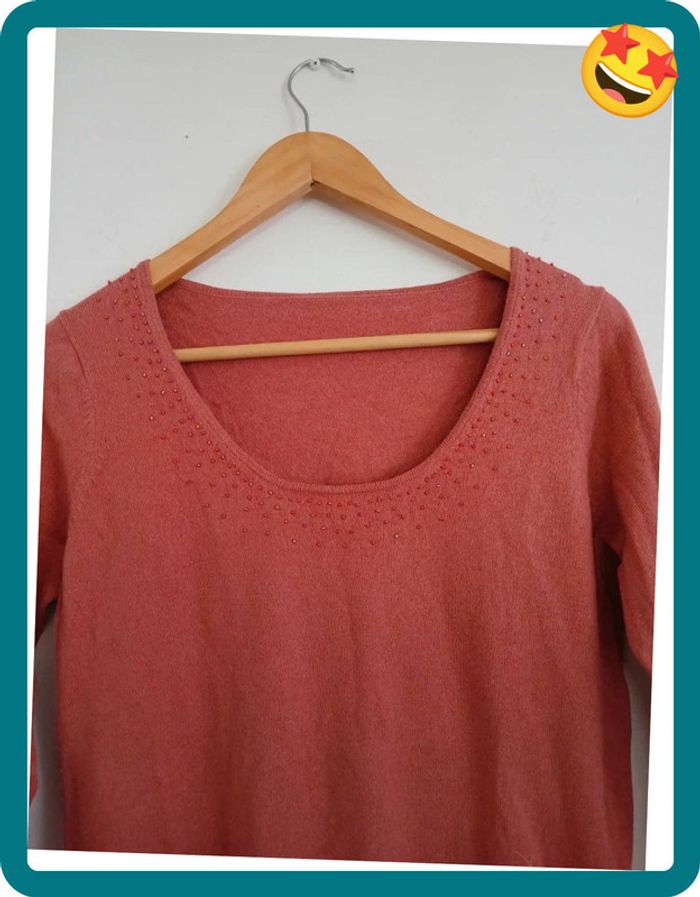 Pull manches 3/4 Taille M🌿💝 - photo numéro 3