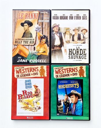 💿 LOT 4 DVD : WESTERN