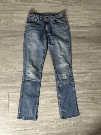 Jean denim bootcut bleu clair délavé Levi’s T38 M W28 L32