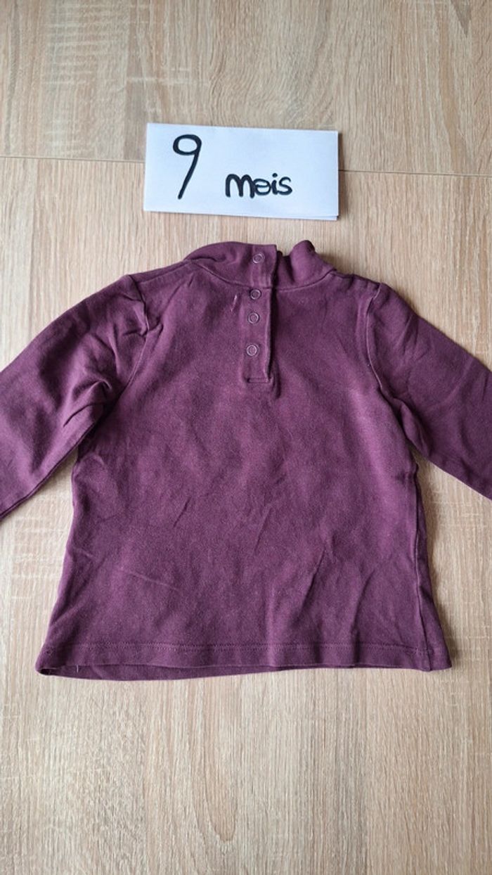 🌜T-shirt col roulé 9 mois. #lunaGL9mois🌛 - photo numéro 2