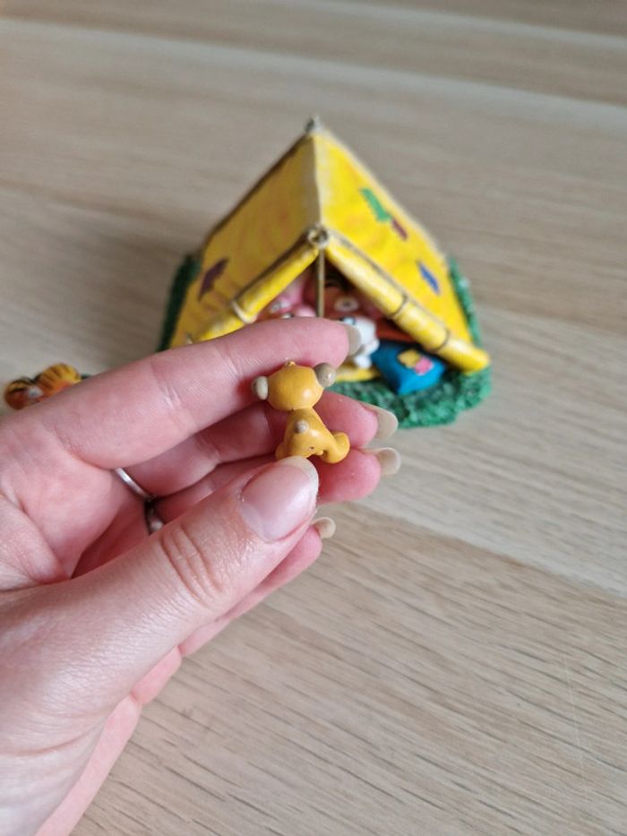 Figurine tente diddl et ses amis vintage - photo numéro 11